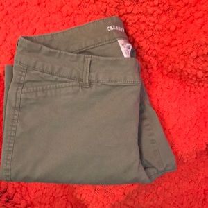 3 Pair Bundle of Old Navy Pixie Chinos